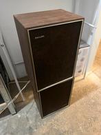 Vintage Philips luidsprekers - 22RH412/11Z, Philips, Gebruikt, Ophalen of Verzenden, Minder dan 60 watt