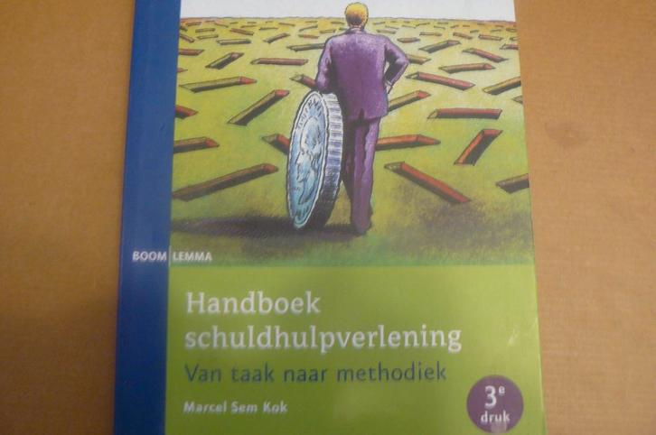 HANDBOEK SCHULDHULPVERLENING / 3e druk / Marcel Sem Kok, Boeken, Studieboeken en Cursussen, Zo goed als nieuw, HBO, Alpha, Ophalen of Verzenden