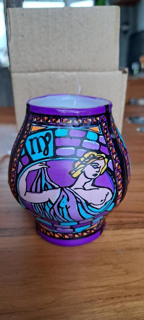 Kaars sterrenbeeld Maagd, Ophalen of Verzenden, Nieuw