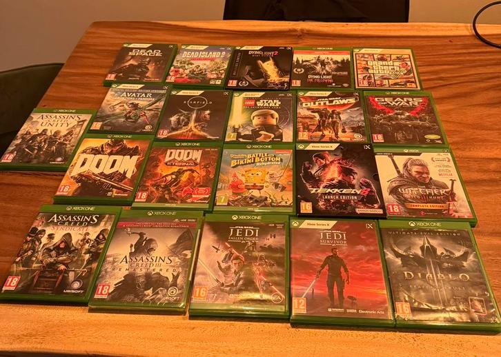 XBOX X en XBOX ONE spellen, Spelcomputers en Games, Games | Xbox Series X en S, Zo goed als nieuw, Ophalen of Verzenden