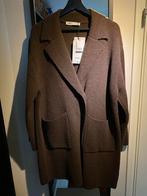 Bruin Wollen Vest/Jas - Nieuw met kaartjes - Ruimvallend, Kleding | Dames, Ophalen of Verzenden, Nieuw, Maat 42/44 (L), Bruin
