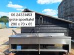 Zware kwaliteit rvs spoeltafel met spoeldouche, Ophalen, Zo goed als nieuw, Minder dan 100 cm