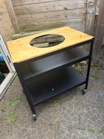 Bbq tafel op wieltjes, Tuin en Terras, Buitenkeukens, Ophalen, Zo goed als nieuw
