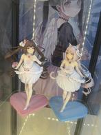 Anime figure Nekopara - Chocola and Vanilla - 1/7 - wedding, Verzenden, Zo goed als nieuw