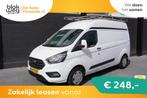 Ford Transit Custom 2.0 TDCI 130PK L2H2 EURO 6 € 14.900,00, Auto's, Bestelauto's, 2126 kg, Stof, 4 cilinders, Wit