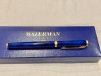 blue marbled WATERMAN VULPEN Preface - 18 krt goud - WD 014, Waddinxveen, Met doosje, Ophalen of Verzenden, Zo goed als nieuw