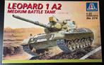 Italeri  Leopard 1 A2 Medium Battle Tank 1:35, Tank, Italeri, 1:32 tot 1:50, Ophalen of Verzenden