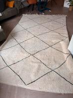 Authentiek Marokkaans Berber Kleed - 200x320 cm, Huis en Inrichting, Stoffering | Tapijten en Kleden, Ophalen, Gebruikt, Wit, 200 cm of meer