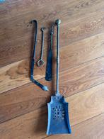 Oude Haardgereedschap Set, Huis en Inrichting, Haarden, Ophalen, Gebruikt, Vrijstaande haard, Houthaard