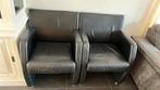 2 lederen stoelen gratis, Gebruikt, Twee, Zwart, Leer