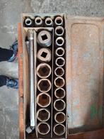 Doppendoos doppenset dopsleutelset, Auto diversen, Autogereedschap, Ophalen of Verzenden, Gebruikt