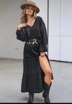 Moost wanted Loua rok washed black maat M, Maat 38/40 (M), Zwart, Ophalen of Verzenden, Gedragen