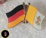Pin 2 Vlaggen, Verzenden, Gebruikt, Overige onderwerpen