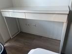 IKEA Bureau Wit Hoogglans, Huis en Inrichting, Bureaus, Ophalen, Gebruikt, Bureau