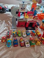 VTECH Garage + 15 Auto's & Speelgoed - Alles in 1 Koo, Ophalen of Verzenden, Gebruikt, Jongen of Meisje