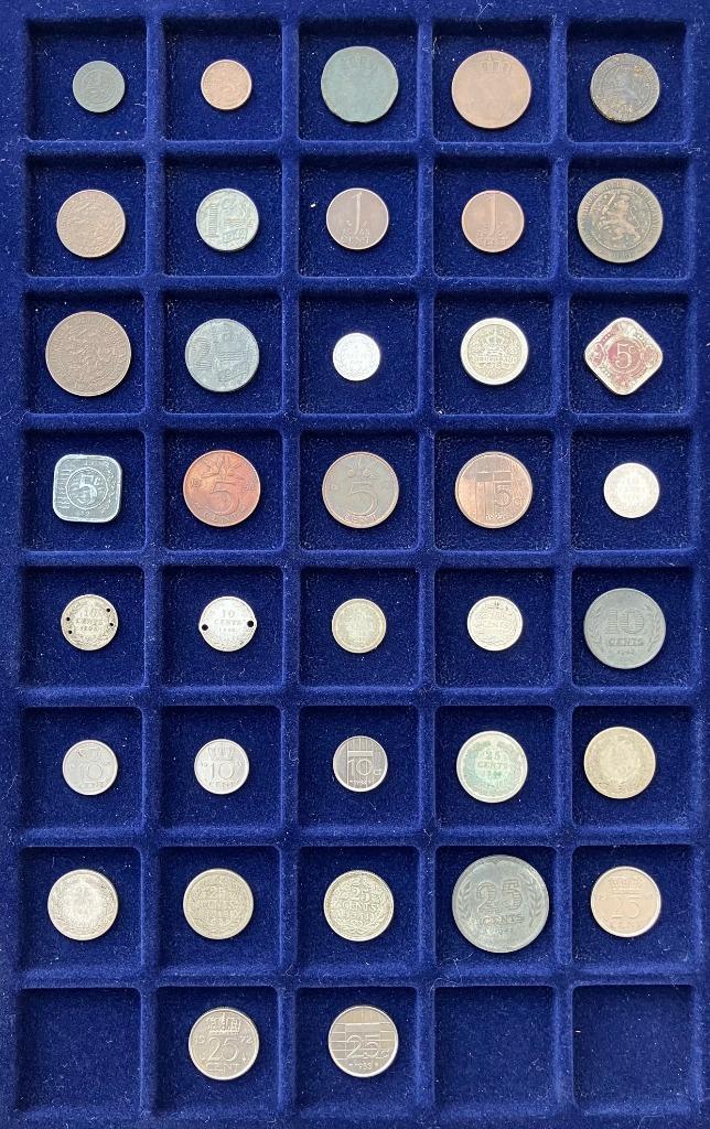 Verschillende type Nederlandse munten (Willem I - Beatrix), Postzegels en Munten, Munten | Nederland, Losse munt, Koning Willem I