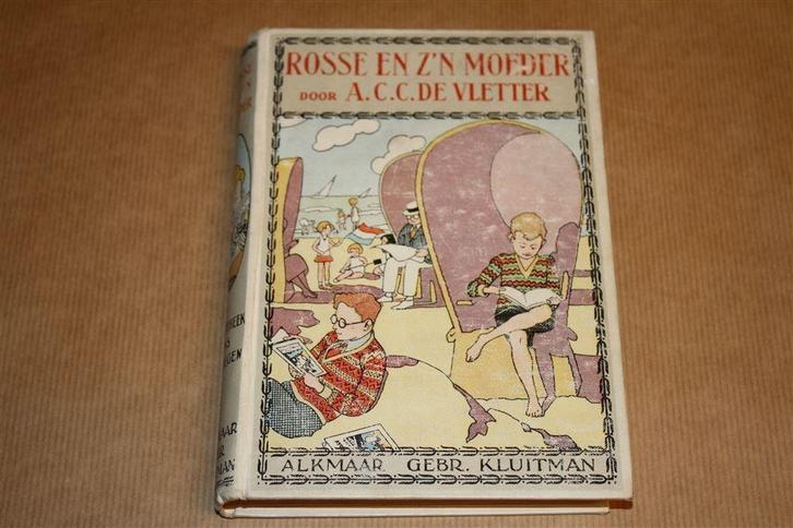 Rosse en z'n moeder. Vletter. Kluitman 1e dr. 1925., Boeken, Kinderboeken | Jeugd | 10 tot 12 jaar, Gelezen, Ophalen of Verzenden