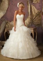 Trouwjurk Mori Lee maat 42, Kleding | Dames, Trouwkleding en Trouwaccessoires, Ophalen, Nieuw, Wit, Trouwjurk