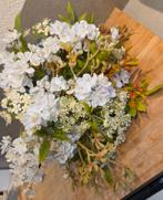 Prachtig boeket met zgn zijden kunstbloemen van Silk-ka, Ophalen of Verzenden, Zo goed als nieuw, Binnen