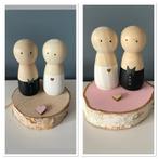 Bruidspaar, cadeautje bruiloft, pegdolls, Ophalen of Verzenden, Nieuw