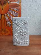 Fraaie witte vaas. Scheurich. Kosmos. Vintage, Ophalen of Verzenden