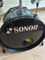 Sonor sonic plus 22,10,12,14 en 14 snare duitse kwaliteit, Muziek en Instrumenten, Drumstellen en Slagwerk, Ophalen, Gebruikt