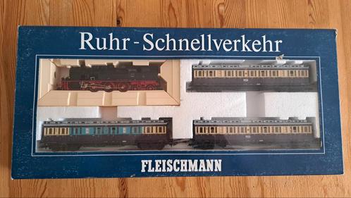 Fleischmann 4887 - Ruhrschnellverkehr DRG Epoche II, Hobby en Vrije tijd, Modeltreinen | H0, Zo goed als nieuw, Treinset, Gelijkstroom