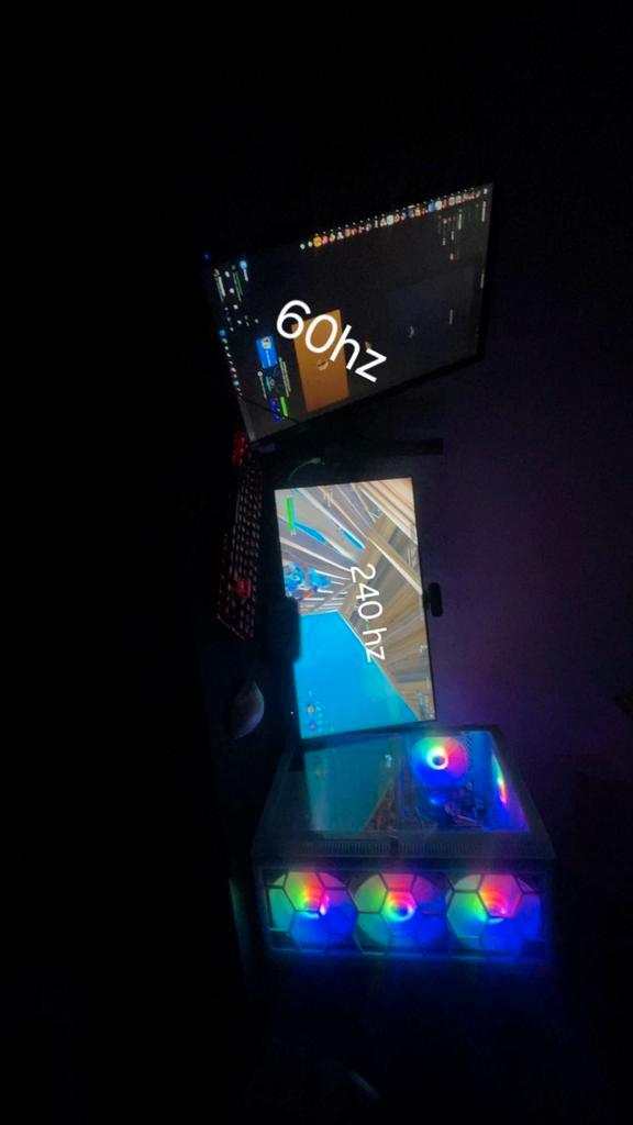 Complete Gaming Setup - PC, 2 Monitoren, Randapparatuur, Computers en Software, Desktop Pc's, Gaming, Ophalen of Verzenden