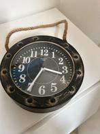 Kleine klok (20cm) met touw, Ophalen, Zo goed als nieuw, Analoog, Wandklok