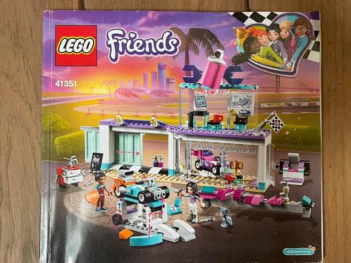 Lego Friends autogarage 41351, Kinderen en Baby's, Speelgoed | Duplo en Lego, Gebruikt, Lego, Complete set, Ophalen of Verzenden
