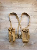 Britse webbing set bren schutter, Ophalen of Verzenden, Engeland, Embleem of Badge