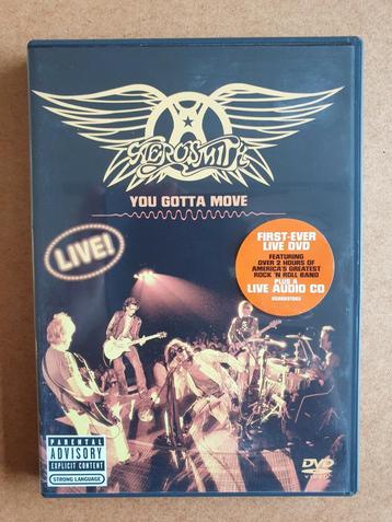 Aerosmith You Gotta Move Live Dvd + Cd. beschikbaar voor biedingen