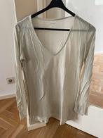 Nieuw: longsleeve Majestic Filatures maat 1 (xs/s), Verzenden, Beige, Nieuw, Lange mouw