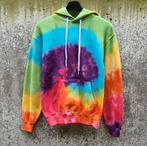 Regenboog spiral tie dye hippie unisex hoodie maat S, Spiral Creaties, Nieuw, Ophalen of Verzenden, Maat 36 (S)