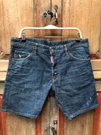 DSQUARED2 denim herenshort/spijkerbroek maat 52, z.g.a.n., Ophalen of Verzenden, Zo goed als nieuw, Blauw, W36 - W38 (confectie 52/54)
