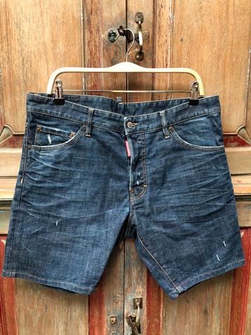 DSQUARED2 denim herenshort/spijkerbroek maat 52, z.g.a.n. beschikbaar voor biedingen