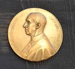 Bronzen penning Huldebetoon kardinaal Mercier 1914, Verzenden, Brons, Buitenland