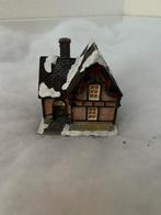 Schattig Miniatuur Huisje met Sneeuw, Verzenden, Zo goed als nieuw