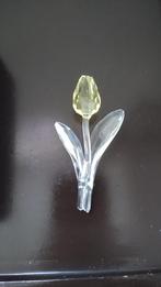 swarovski tulpen 3 kleuren rood geel blauw met standaard, Verzamelen, Swarovski, Ophalen of Verzenden, Nieuw, Huisaccessoire