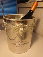 Vintage wijnkoeler Moet et Chandon, Gebruikt, Ophalen of Verzenden, Minder dan 5 flessen, Metaal