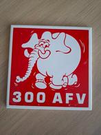 Tegeltje van 300 Afvoer Compagnie, Ophalen of Verzenden, Landmacht, Nederland, Embleem of Badge
