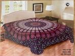 Kleed, strandlaken, Bohemian, Boho, Boeddha, Buddha Hippie, Mandala, Ophalen of Verzenden, 200 cm of meer, Rechthoekig