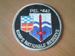 embleem Natres peloton 443, Verzamelen, Militaria | Algemeen, Ophalen of Verzenden, Landmacht, Nederland, Embleem of Badge