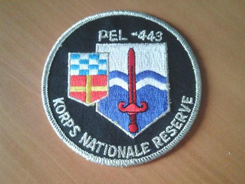 embleem Natres peloton 443, Verzamelen, Militaria | Algemeen, Landmacht, Embleem of Badge, Nederland, Ophalen of Verzenden