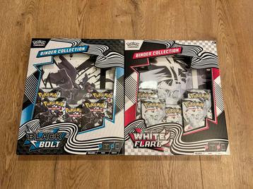 Black Bolt & White flare Binder collection beschikbaar voor biedingen