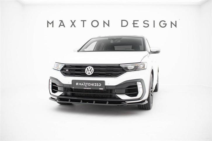 Maxton Design Spoiler Splitter Lip Geschikt Voor VW T Roc R, Auto diversen, Tuning en Styling, Ophalen of Verzenden