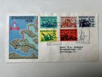 Eerste Dag enveloppe E38 NVPH, Postzegels en Munten, Postzegels | Eerstedagenveloppen, Beschreven, Ophalen of Verzenden