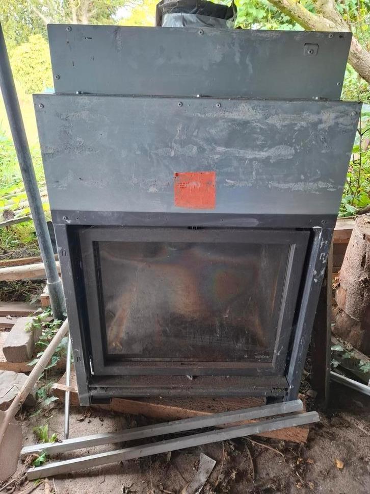 Inbouwhaard Stuv 21/75, Huis en Inrichting, Haarden, Gebruikt, Houthaard, Ophalen