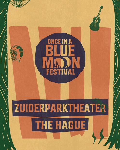 Once in a Blue Moon Festival 2 Kaartjes 2025, Tickets en Kaartjes, Evenementen en Festivals, Twee personen