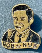 Rob de Nijs Speldjes ZwRt Rood Blauw, Verzamelen, Ophalen of Verzenden, Gebruikt, Overige onderwerpen, Speldje of Pin